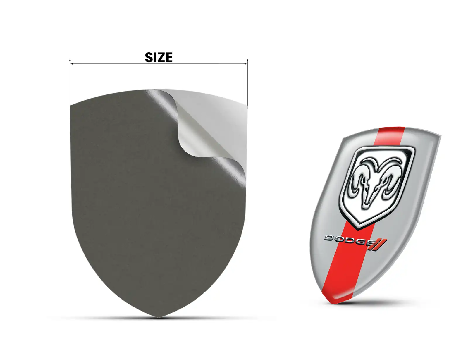 Dodge Stickers 3M Max Durable Stylé Pro Performance